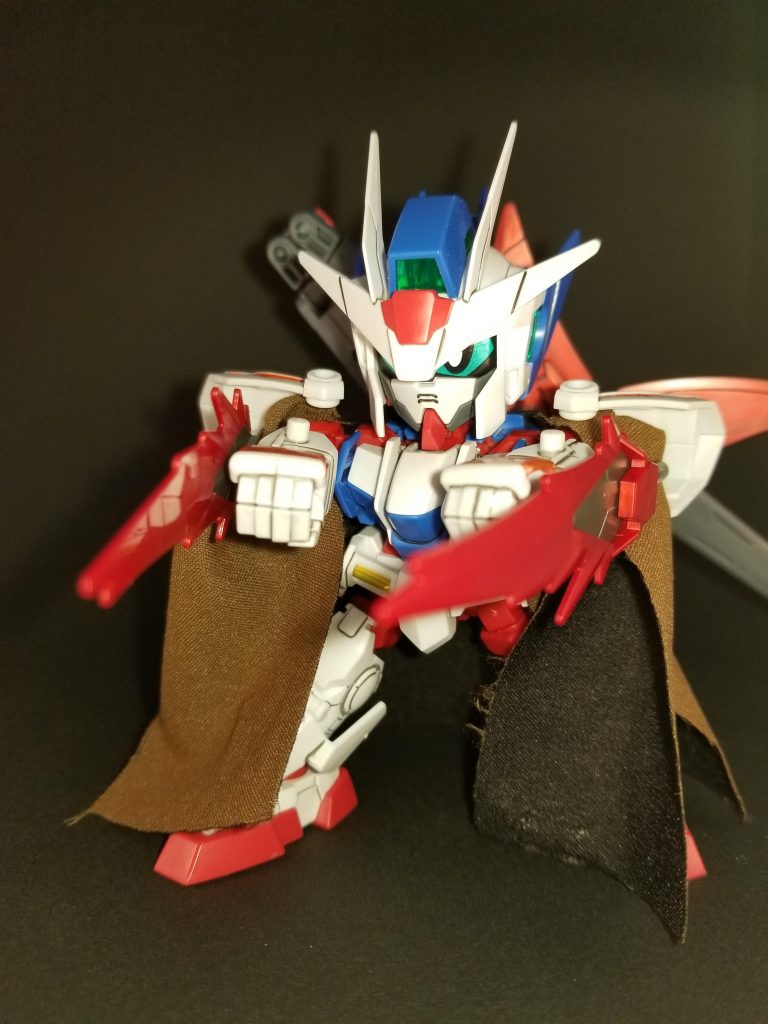 まっすぐ正面へ撃ちだし、至近距離で大火力を叩き出す必殺【鎧貫】
敵だけではなく、地形の破壊も可能だ。