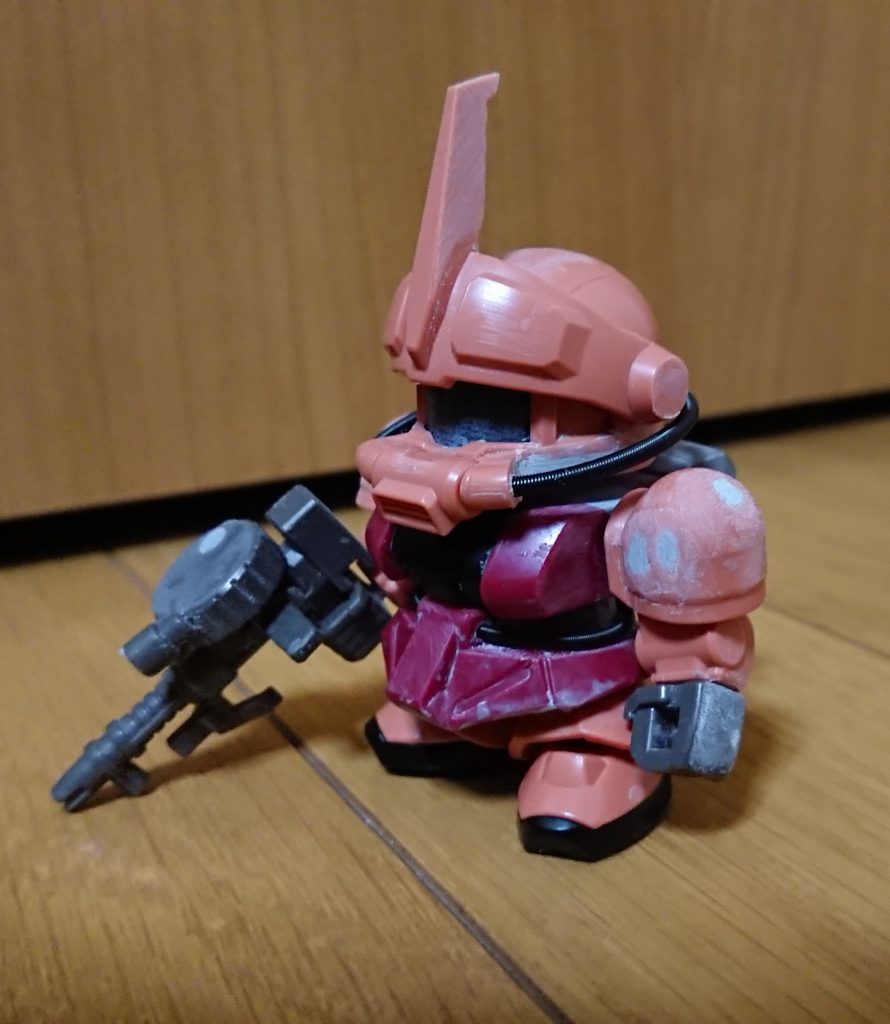 途中
ここからアンテナ?と武器を少し変えてます。