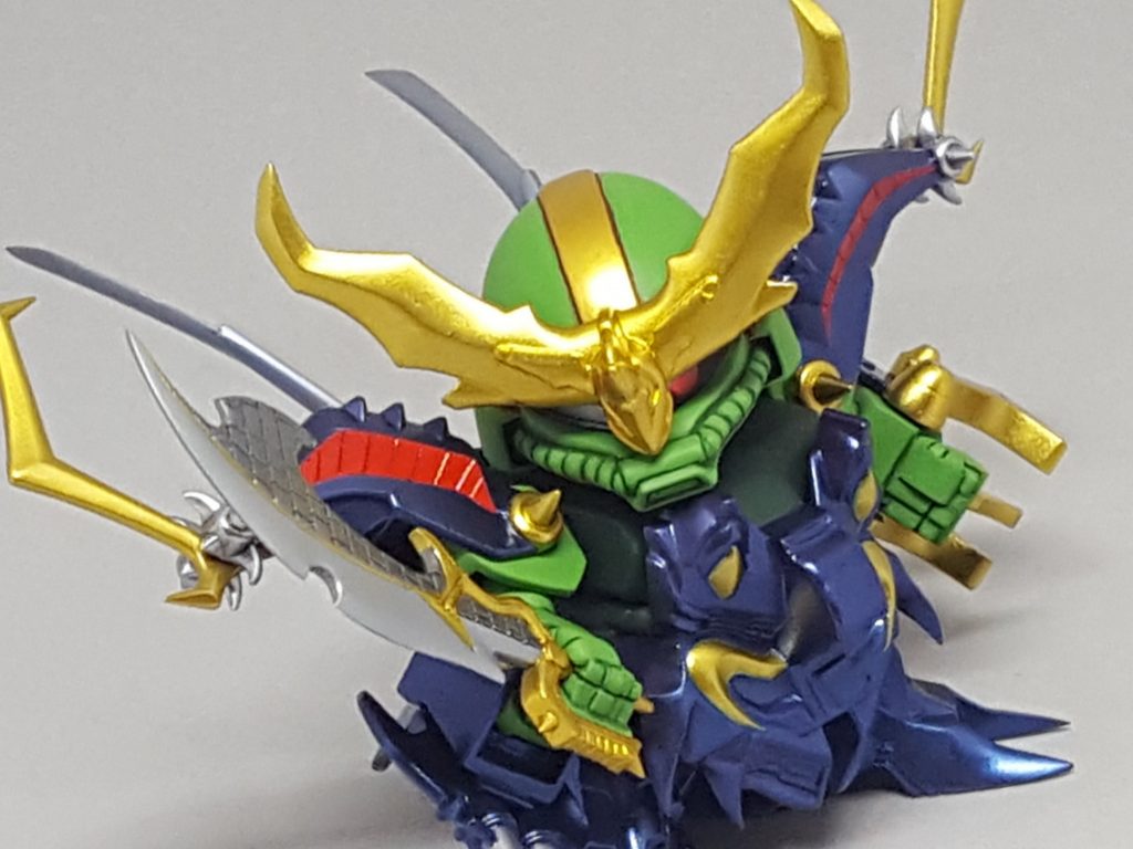 闇将軍(風林火山編版)を製作しました。
当時は憧れたキットですが現在となってはさすがに厳しいので元キットのイメージを損ねない範囲で古臭さを感じさせないようブラッシュアップしています。
2018年12月復活