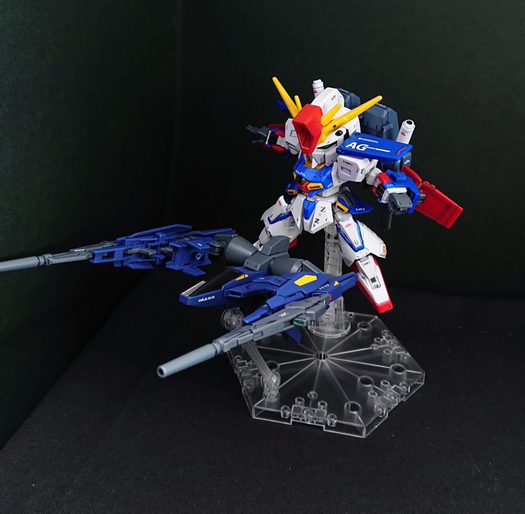 【ポーズ4】
ビルドブースターMk-Ⅱも似合うかもと思い作成しました。