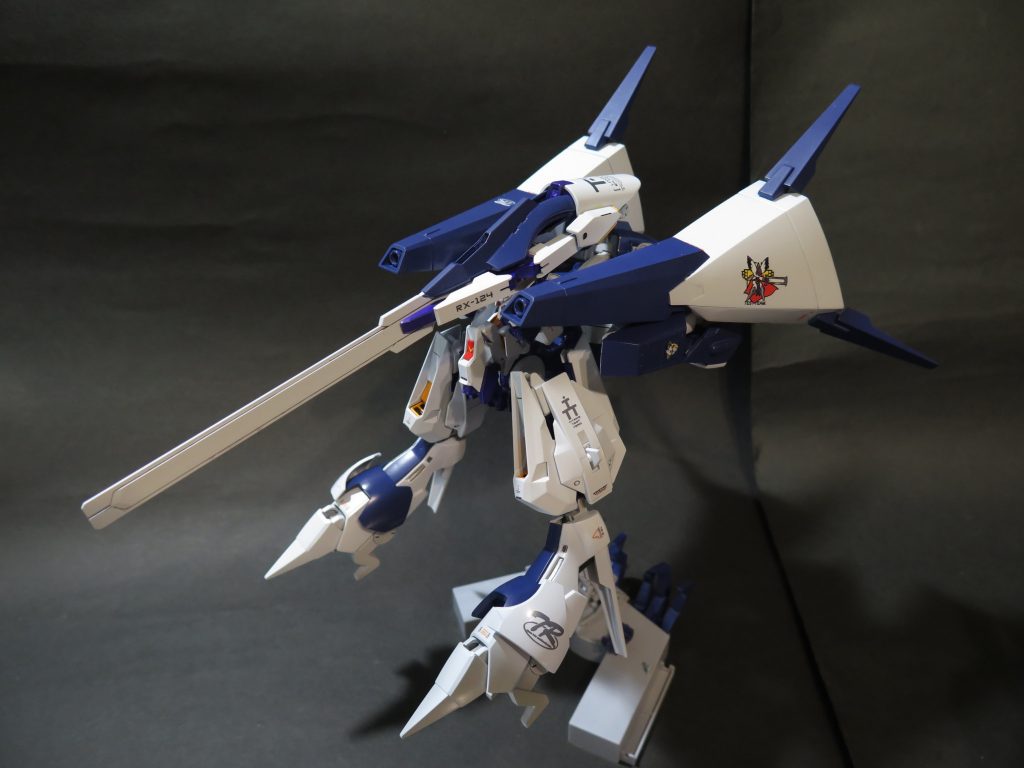 *MA形態:*

コンポジット・シールド・ブースターがウーンドちゃんの上に被り,メッサーラの部分はそのまま変形する.原型よりアグレッシブな外見を持つ事になった.

両脚部が前方へ展開して,敵機を捕縛や圧壊が可能な機能を持つだけではなく,歩行脚に変形し,着地,歩行,またはホバリング移動の事も出来る.