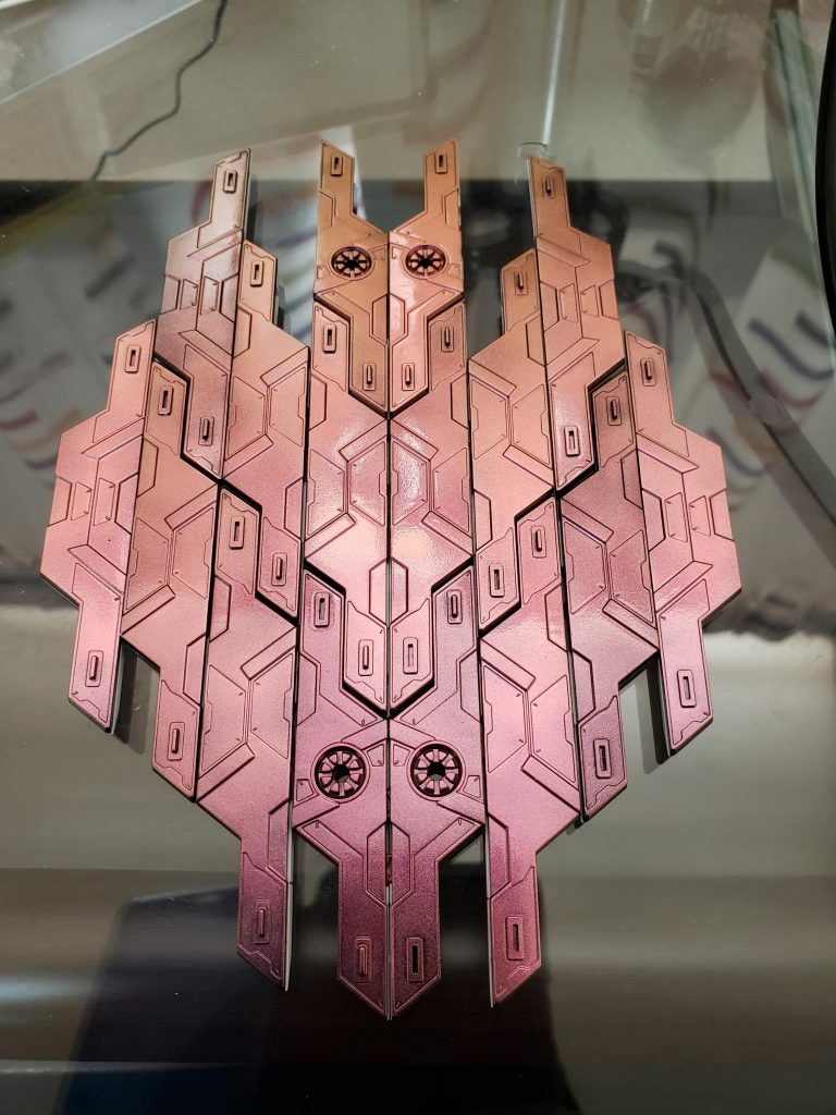 サイコプレート16枚、もはや背負っての自立は不可です。
未使用塗料
ガイア
プリズムマゼンタゴールド
クリアーピンク
クレオス
グランプリホワイト