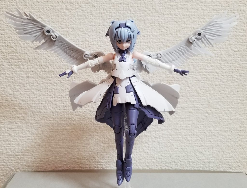 最後に天使っぽく。何かの力、解放！