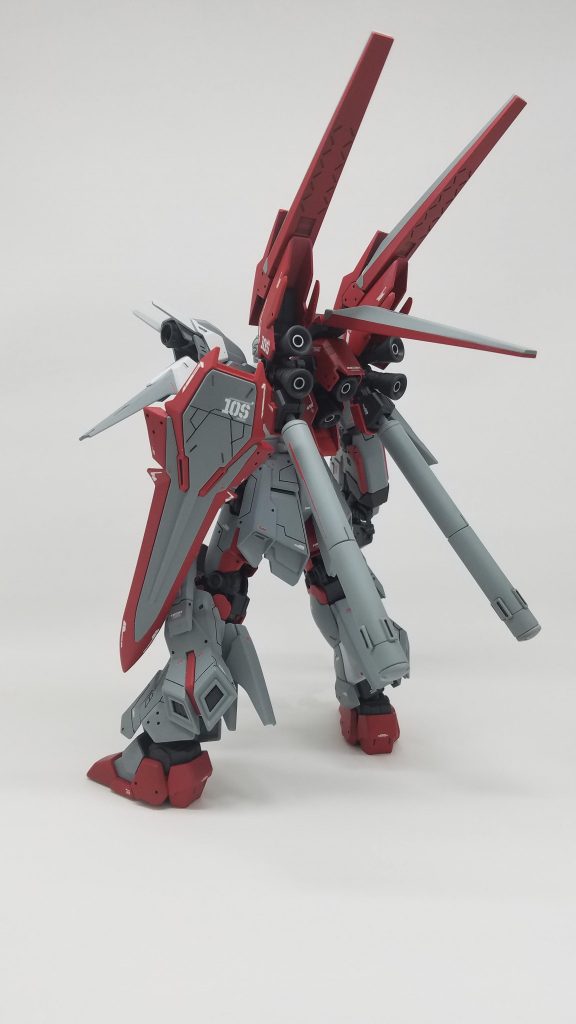 背面
推進力強化案みたいな感じです。