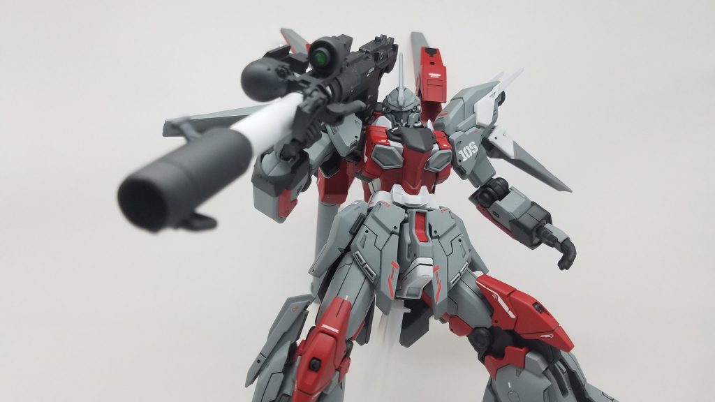 バズーカ構え
レンズパーツをいれてます。