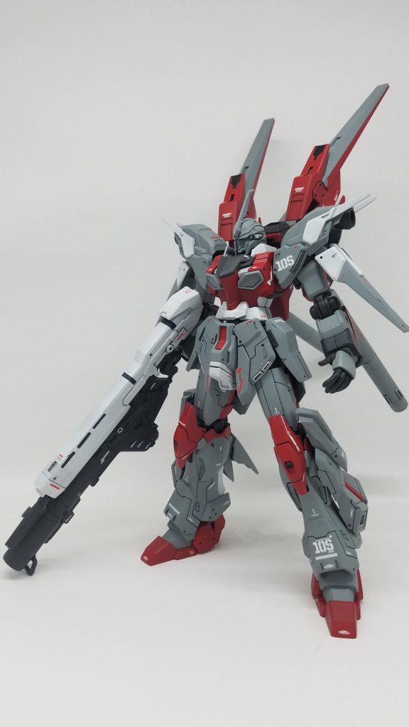 ライフル＋バズーカ
重いですけどごつい感じがすごく好き。