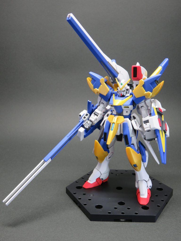 前
塗装は部分塗装に艶消しコート(アサルトの金パーツは除く)をしています