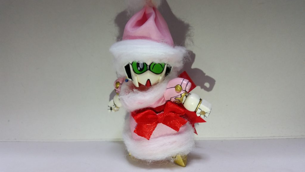 孫尚香ガーベラ。服で見えませんが明るいピンクにしています。