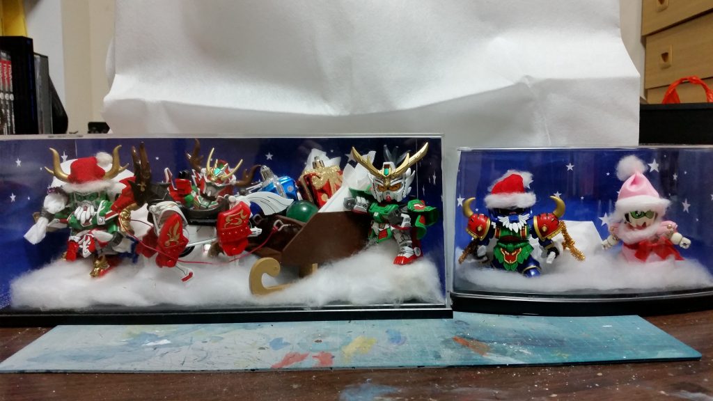 三国伝クリスマス1と組み合わせることでアニメのOPと同じ構図にできます！
最後までご覧頂きありがとうございました！