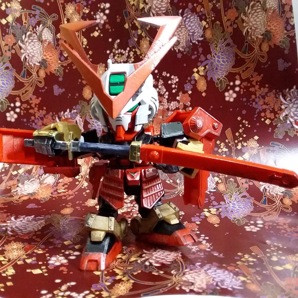 *【膾斬リ】*

エクバでのレッドフレームの技です。
これだけは、絶対に加えたいポーズでした。