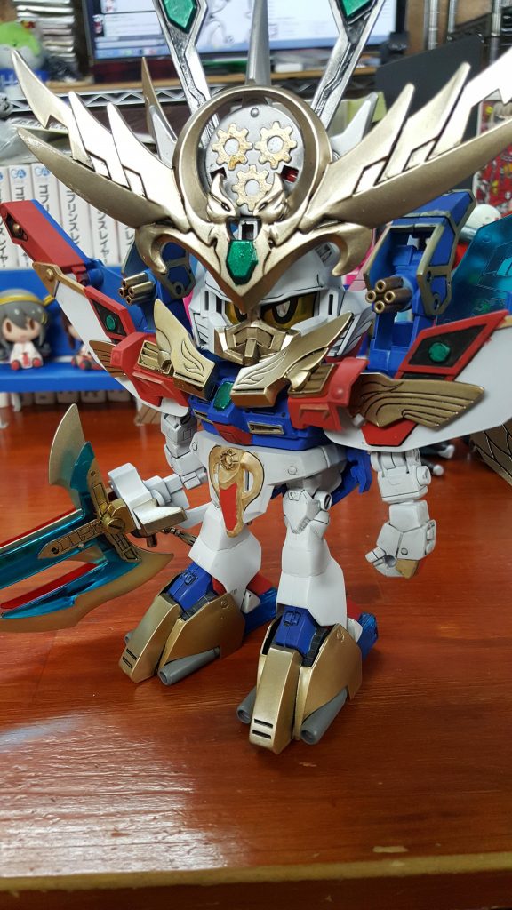 一個だけミスったといえば、足をもうちょい太いものにするべきやったかな?(^_^;)
足だけ凄い細い(^_^;)