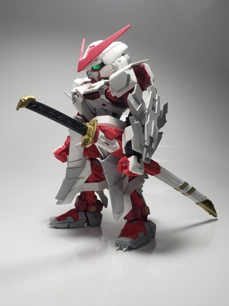 ガンダムアストレイ・アッシュ(軽装状態)

機体説明

GBN世界においてフレンドと無改造のSDアストレイで遊んでいたところ、初心者狩りをしていたマスダイバーが現れて惨敗。
外道なマスダイバーを全て駆逐することを決意した万丈はSDアストレイを徹底的に改造し、マスダイバー狩りを始めるのだった⋯