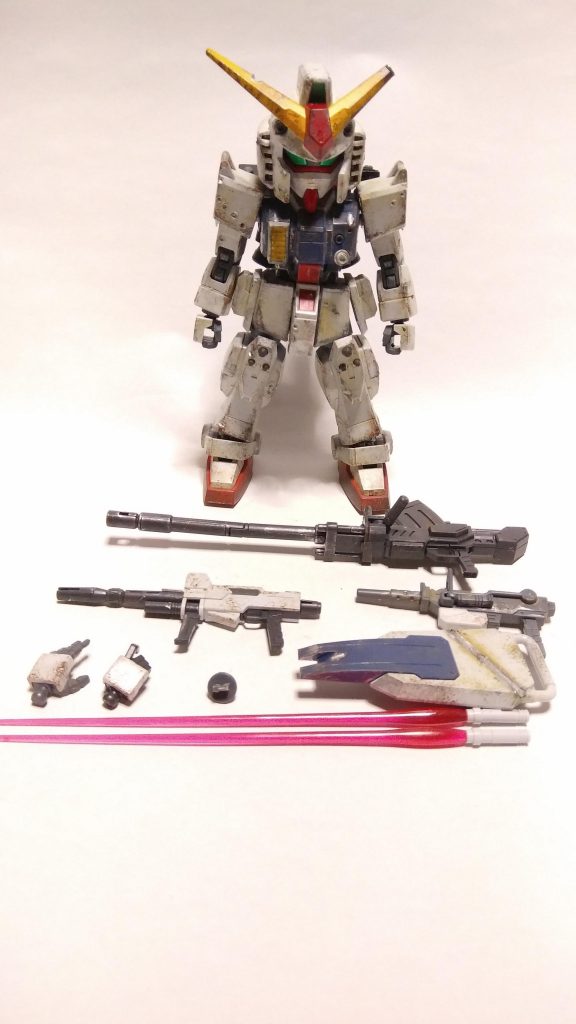 今回の使用パーツ一覧です
完全に陸ガンのみです(笑)