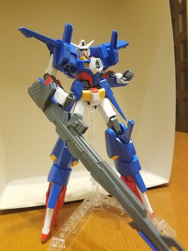 ガンダムAGE-1ハイメガ–3枚目/制作者：コウ・アラキ