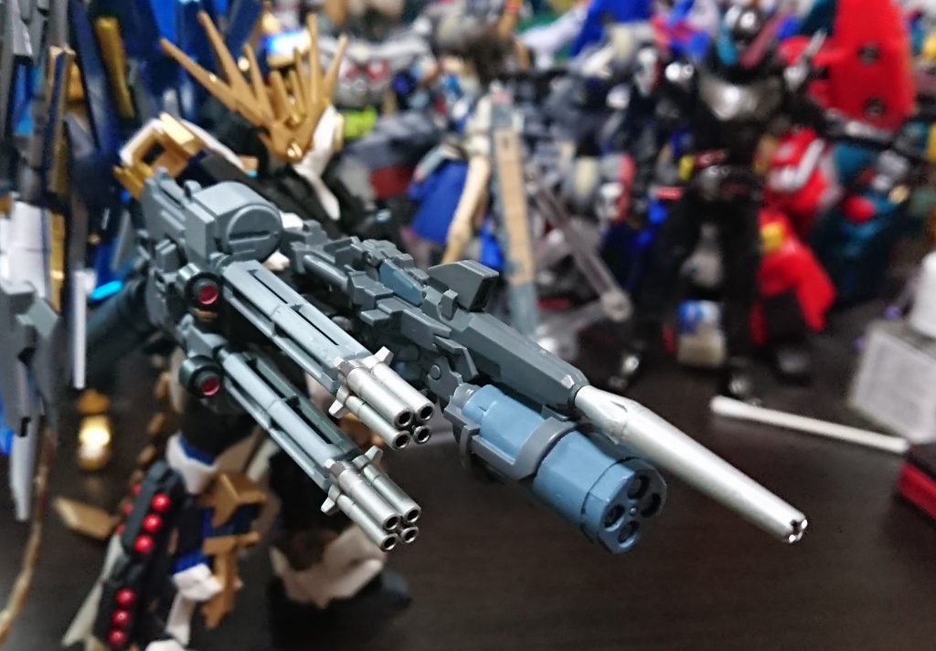 改造、改修などは行っていないため可動、造形はHGUCユニコーンに準じます。