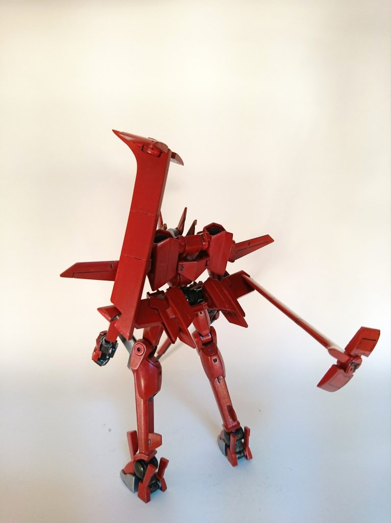 MS形態のバックショット。