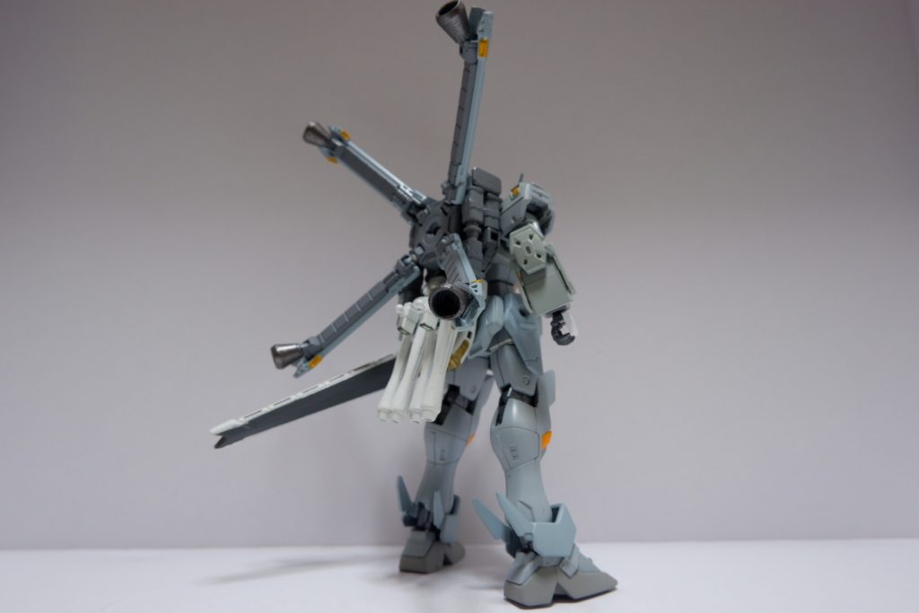 バックパックはHGBCスカルウェポンを使ってます。バックパック変更によりコアファイター機能は廃止。