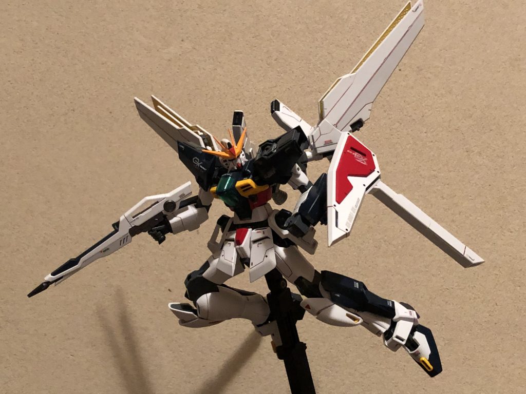 スタンドを使ってのポーズ