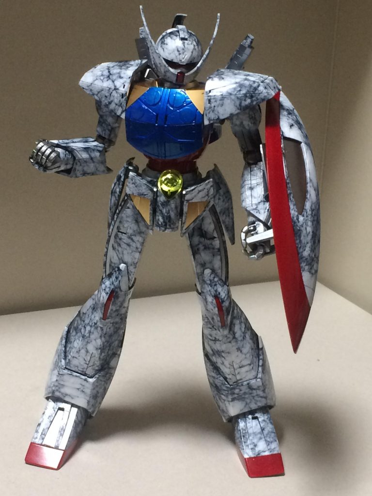 MGターンエー 大理石塗装–2枚目/制作者：ricky