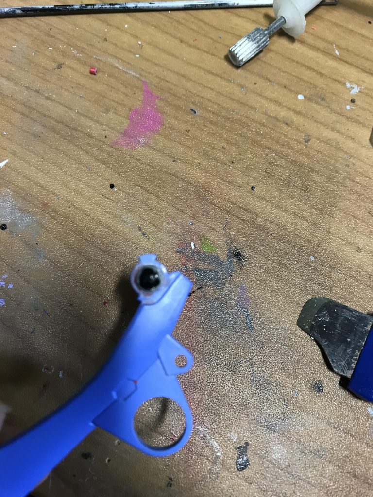 完成間際で軸が折れましたorz､､､