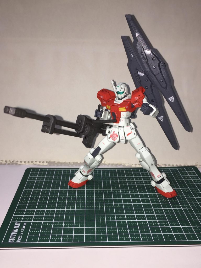 HGBF GM/GM–2枚目/制作者：指切り抜刀斎(デザインナイフ)