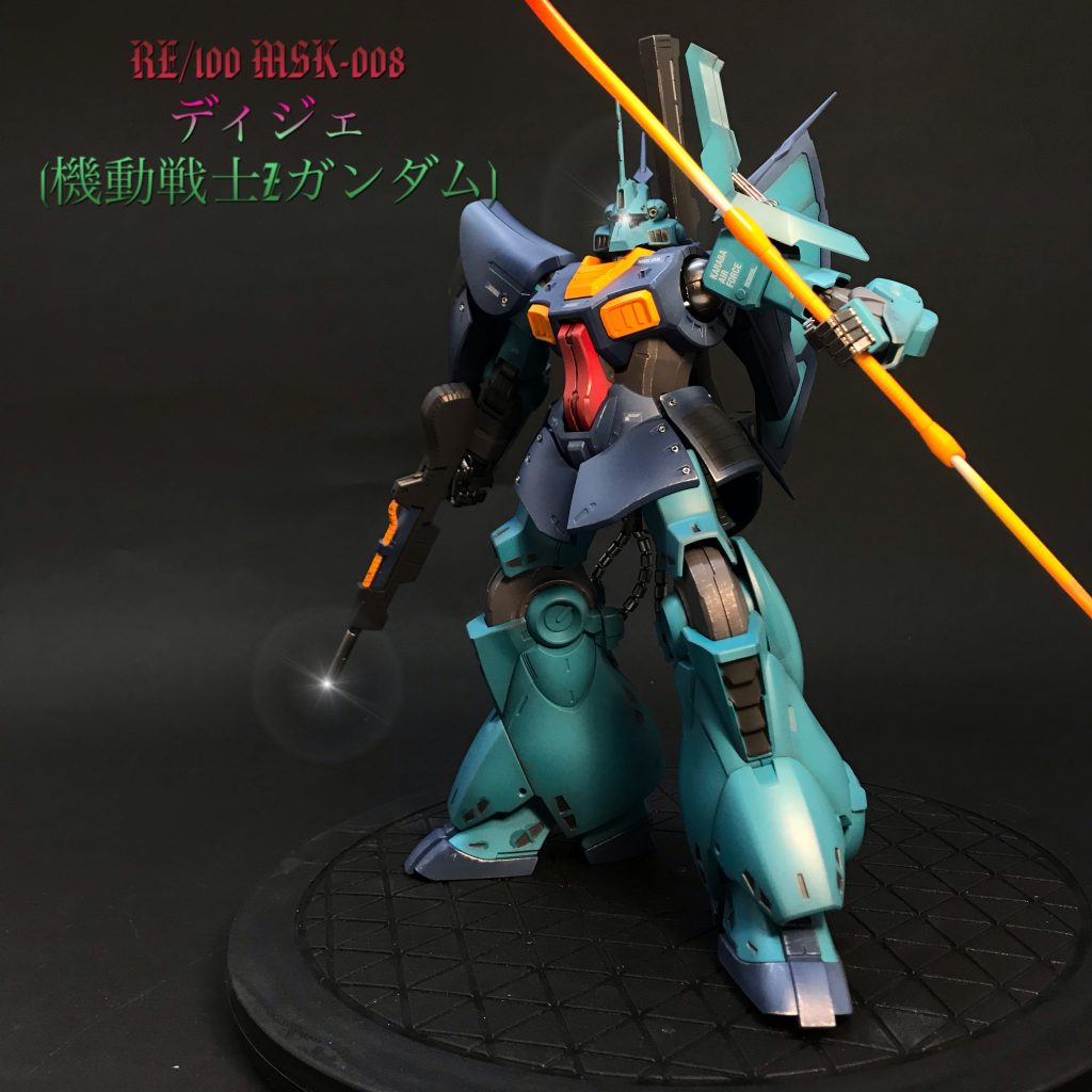 プラモデル　1/100 RE/100 MSK-008 ディジェ 「機動戦士Zガンダム」 [0196702] Amazon | RE/100 MSK-008 ディジェ (機動戦士Zガンダム