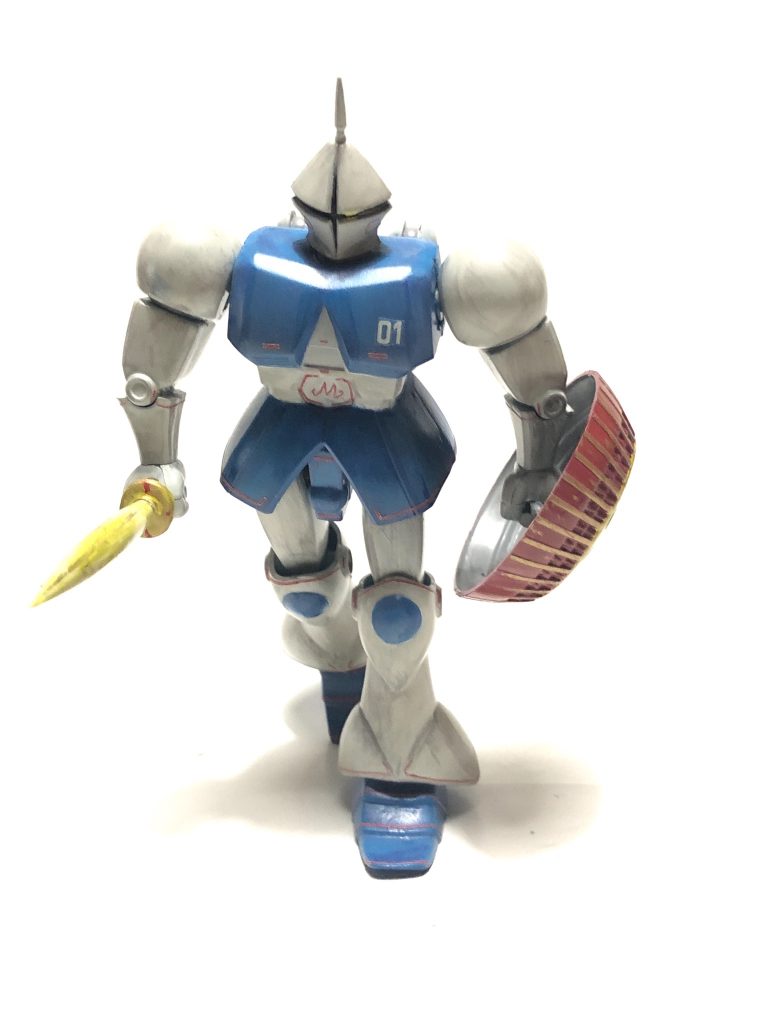 旧キット1/144「マ・クベ専用ギャン」–6枚目/制作者:GORO55