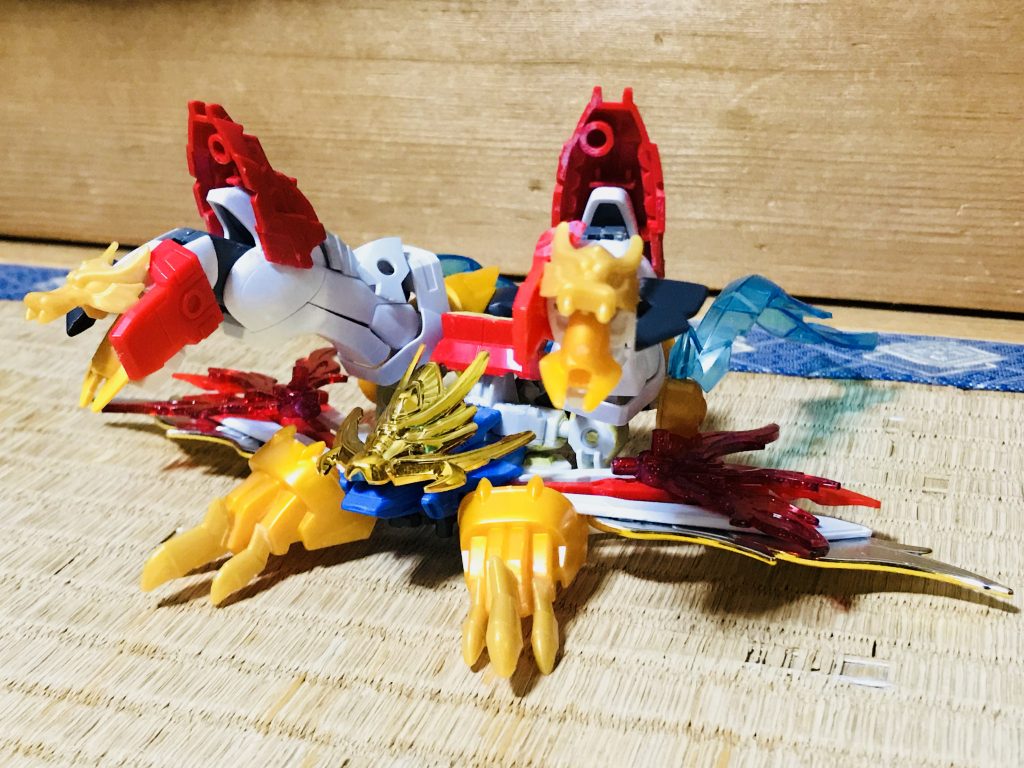 サポートメカに纏めようってことでこんな感じ！
大将軍作って追加鎧は纏めてサポートメカにしようと思いつきばっかの製作過程でした。
本当はもう一つギミックあるんだけども今回のコンテストのルールから外れてしまうので別にあげます。
最後のギミックアップしました！→[こちら！](https://gumpla.jp/sd/124017)
自分の好きをたくさん詰め込んだ作品が出来て、とても満足しています！