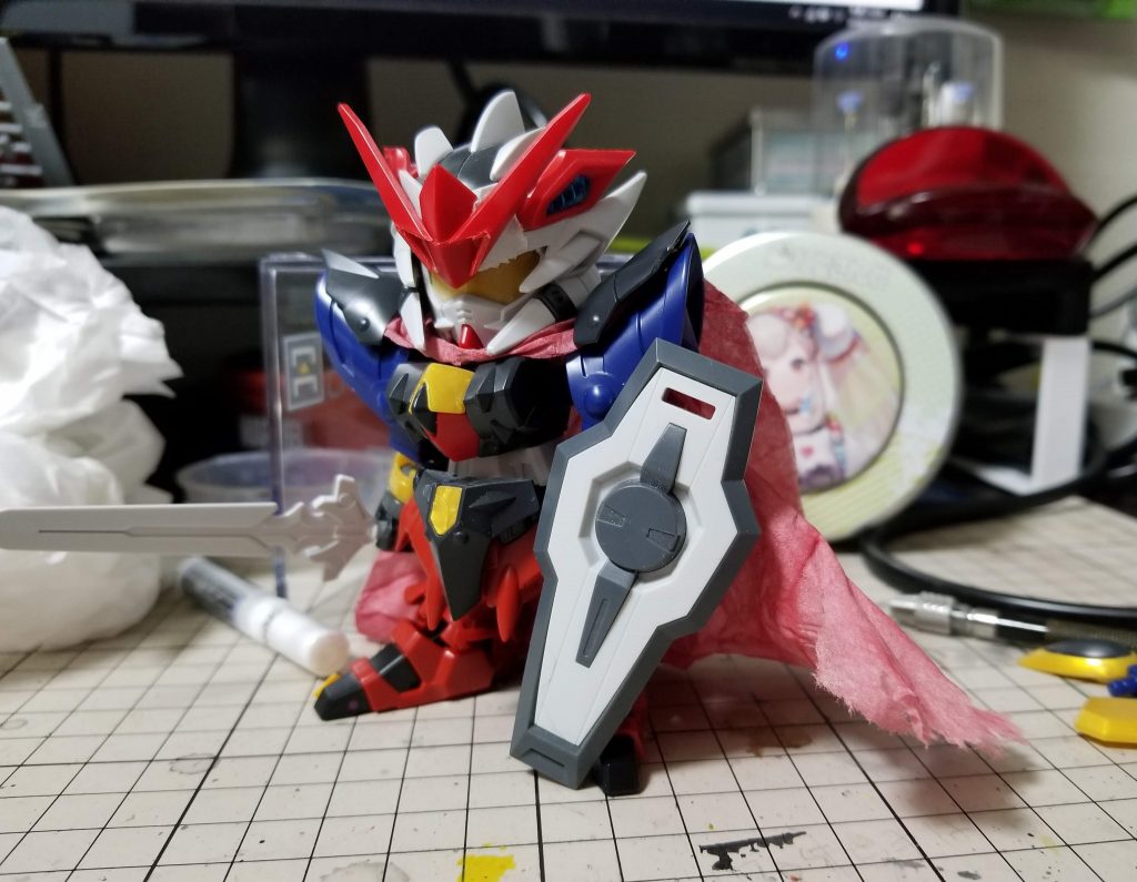 本工作前の仮合わせ状態。