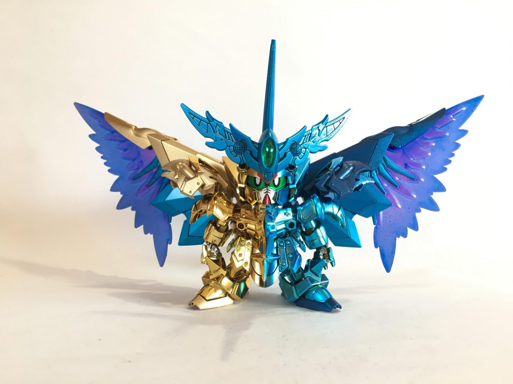 光の翼を取り付け