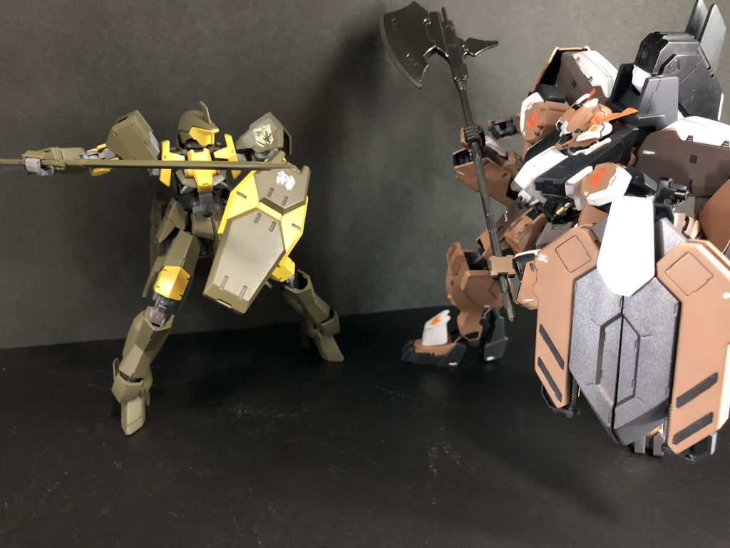 グシオン リベイクフルシティと対峙。