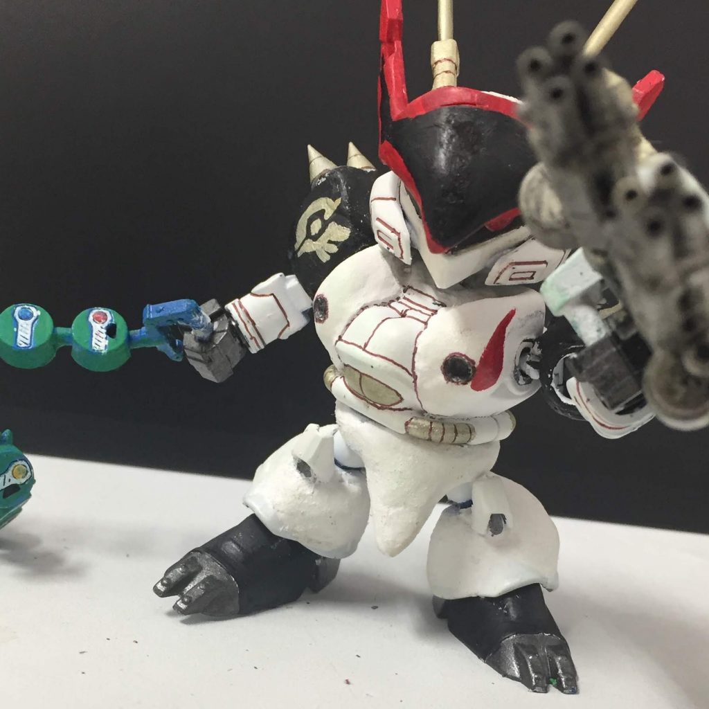 武装2 ダブルガトリングシールド 龍の角を模した盾！蜂の巣にしかえしてやれ！