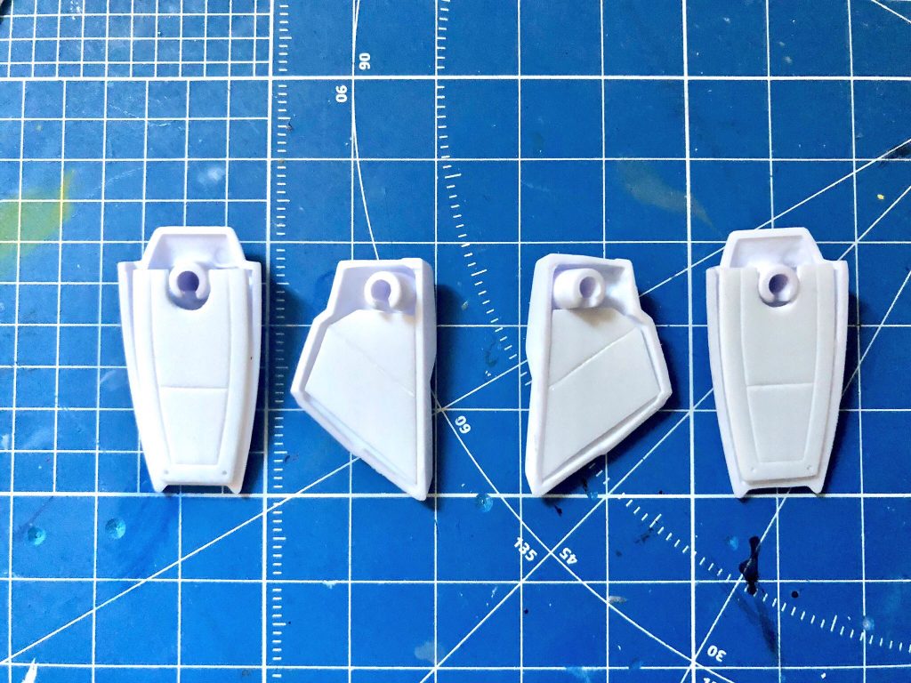 スカートの裏打ちをしました。