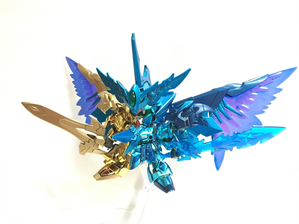 ファイナルフォーミュラーは左右非対称のデザインなので真駆参大将軍を使って左右非対称にしてみても良かったかもしれません。