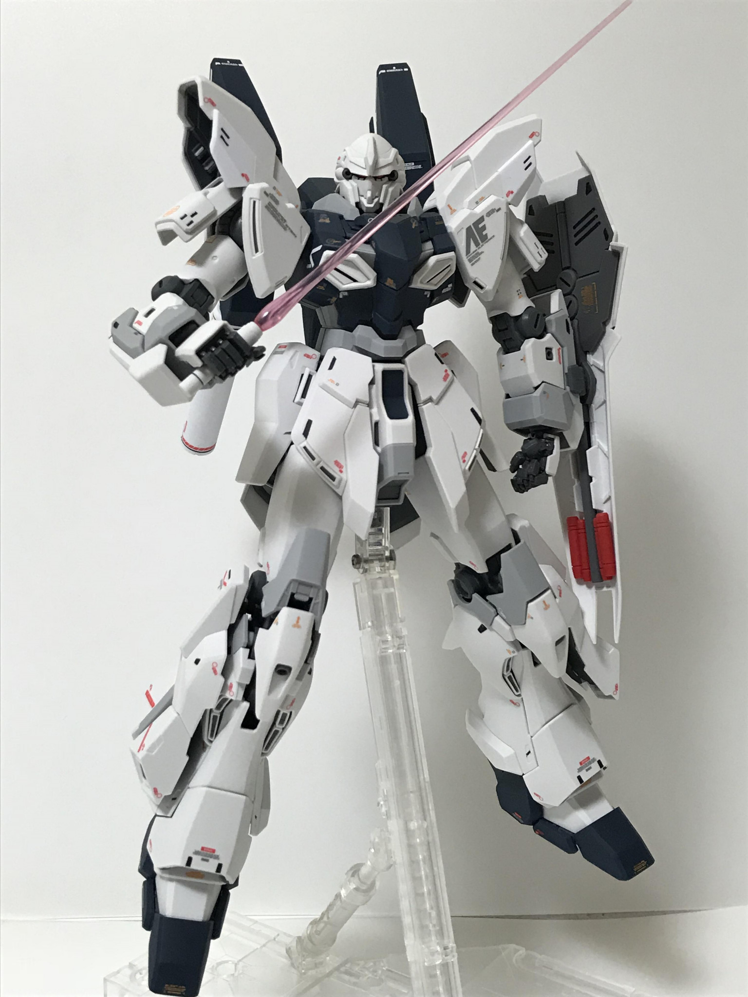 MG 1/100 MSN-06S シナンジュ スタイン Ver.Ka徹底改修塗装済み完成品 