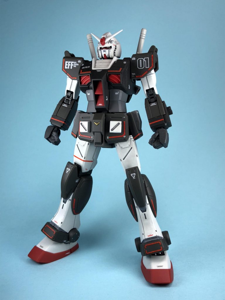 局地型ガンダム(プロトタイプカラー)–2枚目/制作者：カニ王、子