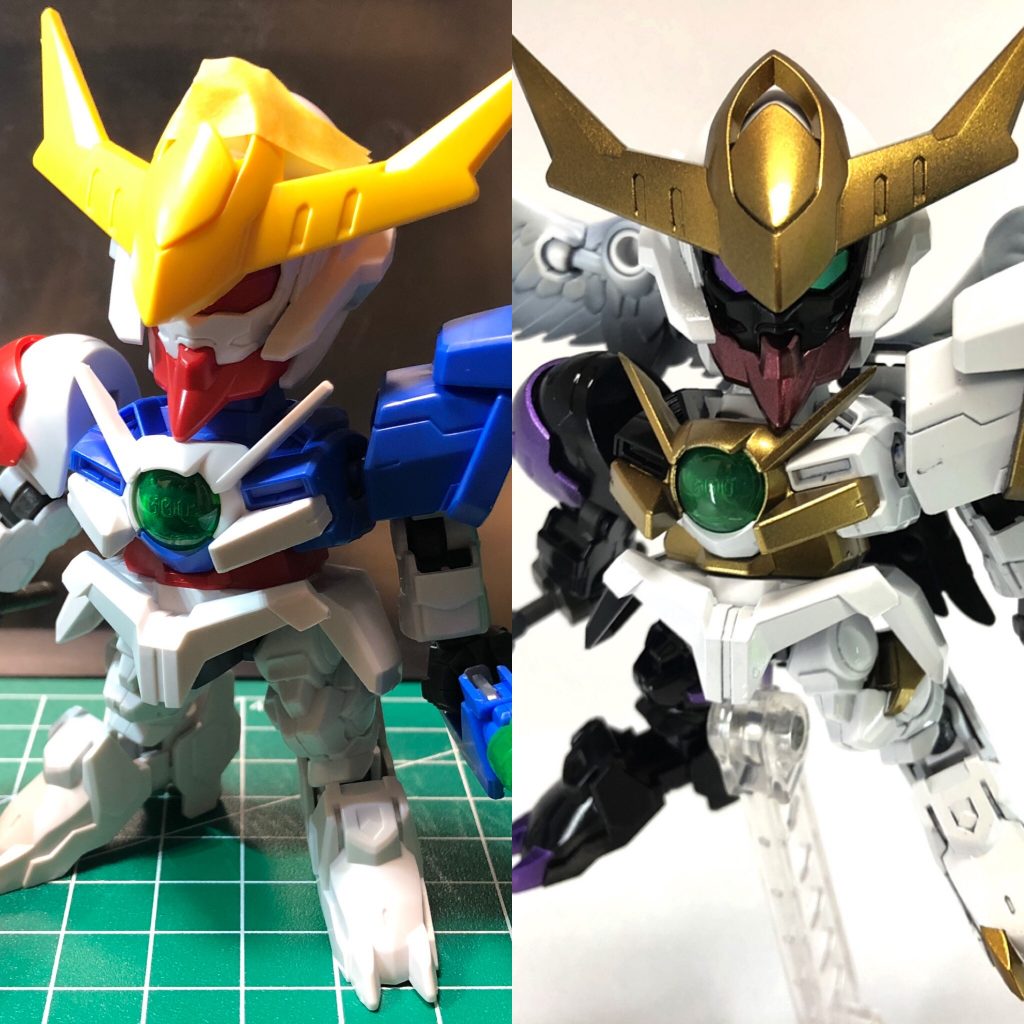 塗装前後はこんな感じです。だいぶ印象が変わりました。