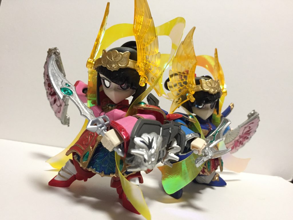 同時に作った小喬バウンド・ドックとの2ショットで〆。