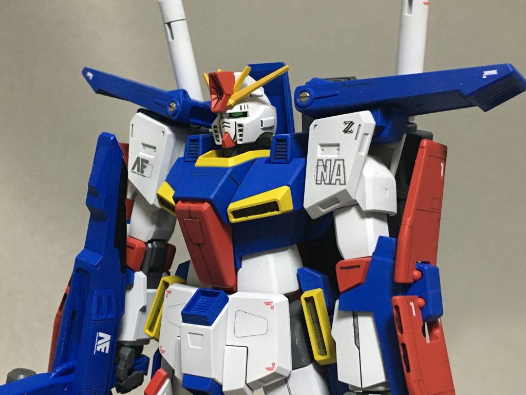 ZZガンダム  HG–2枚目/制作者：marion(まあ)