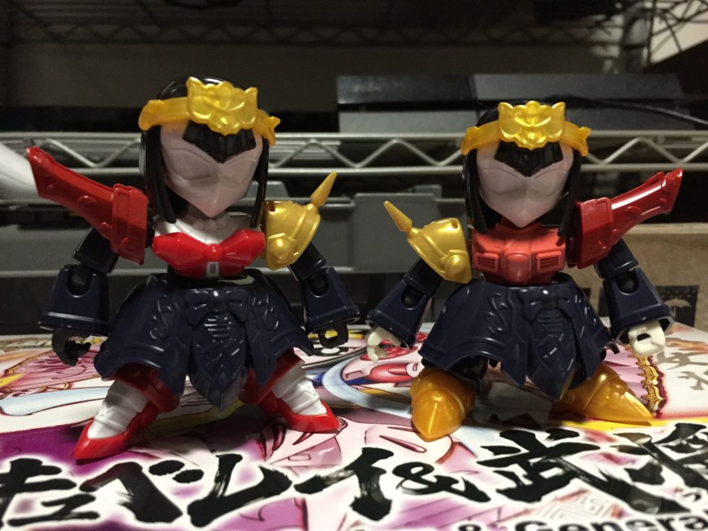 ミキシング初期。10周年キット発売前から大体考えてたのでそれほど迷わず。