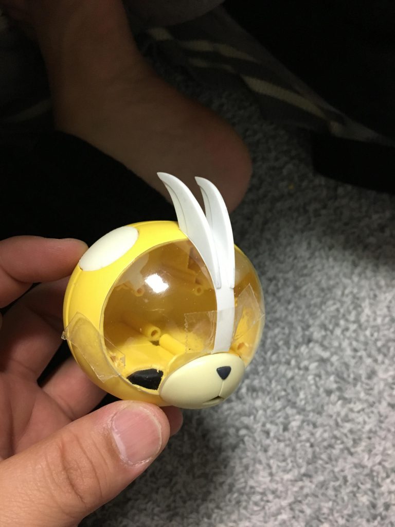 透明なパーツはバキュームフォームで作成