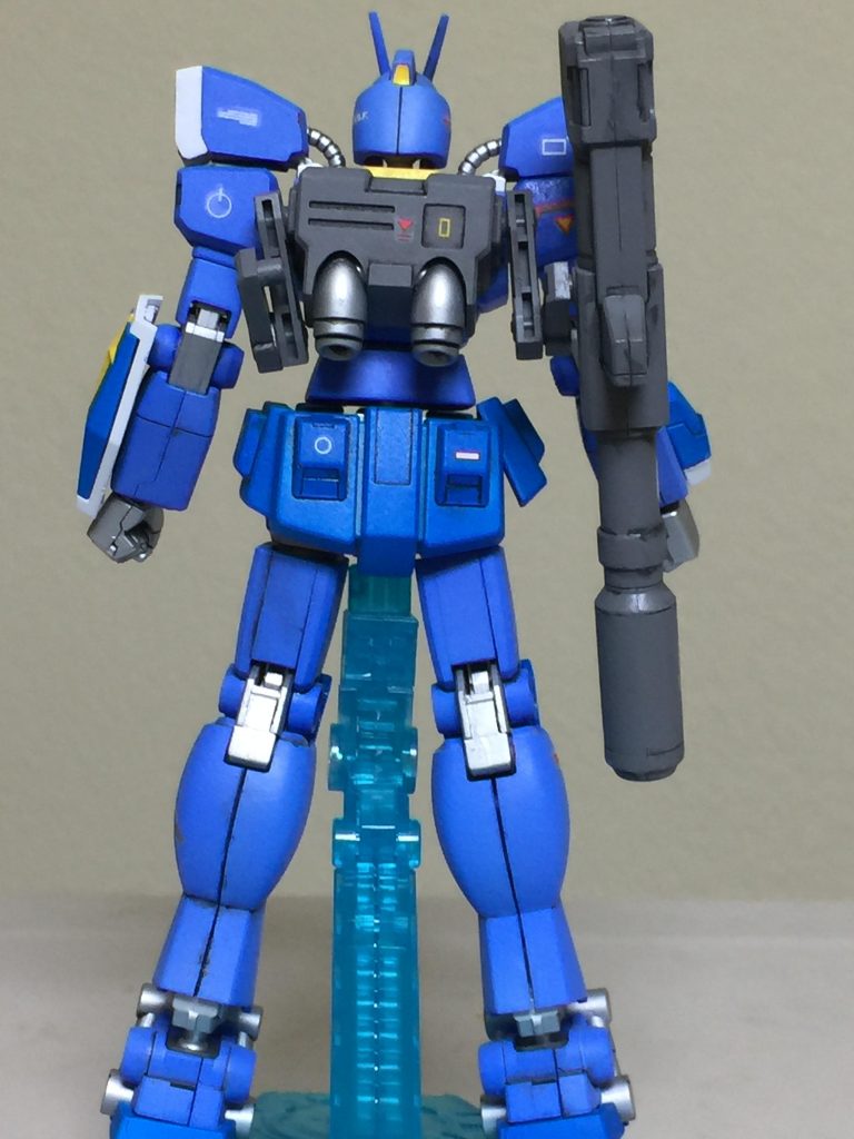 レッドウォーリア(ブルーバージョン)の
背面のアピールショット!