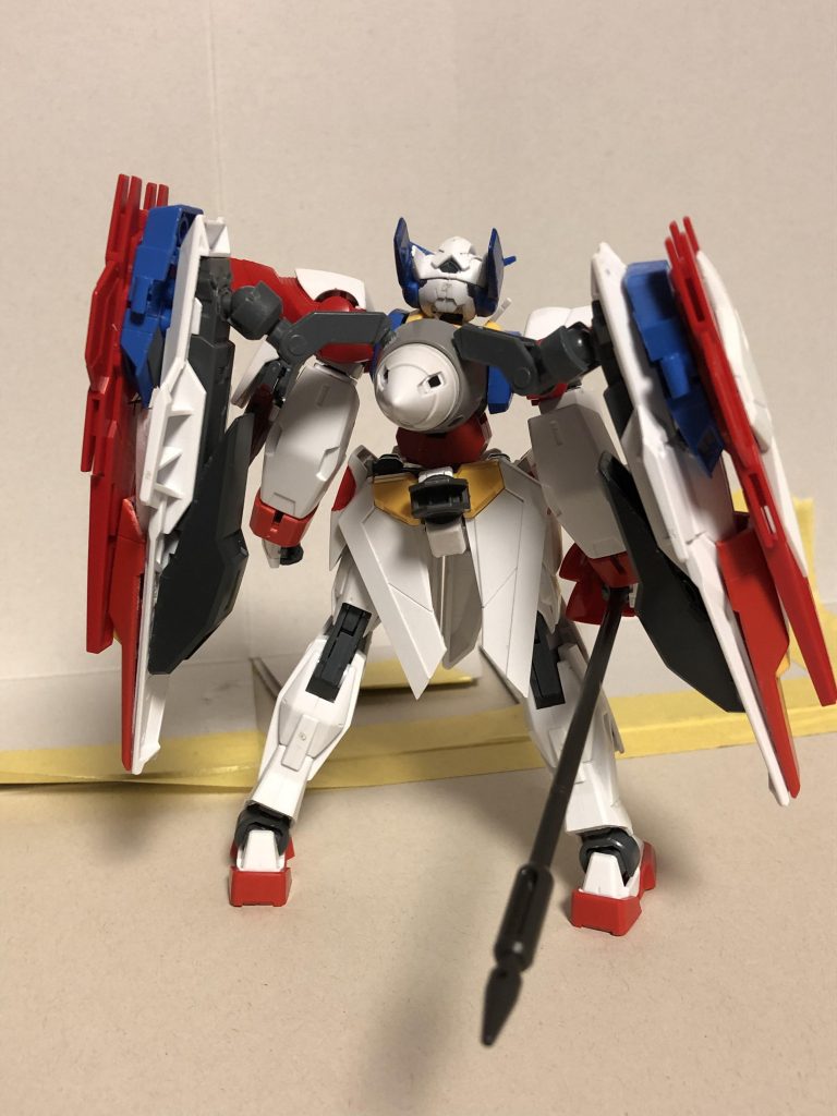 後ろ姿。スターランサーと違って大型バインダー？をつけているのでもっさりした感じになってます