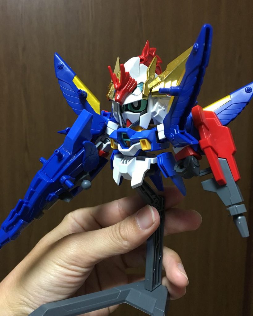 途中。まだこの時はダブルバレットを爪にする考えは無かったです。