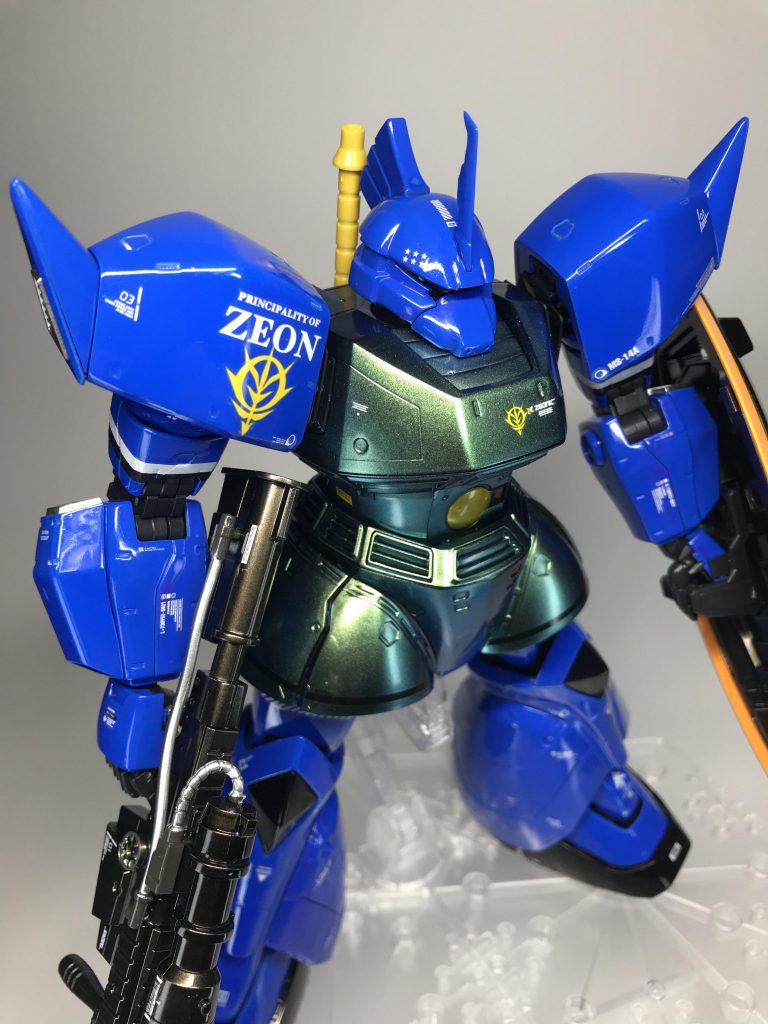 MG ガトー専用ゲルググ  ver.2.0 〜オリジナル・グロス塗装〜–6枚目/制作者：モルガナ