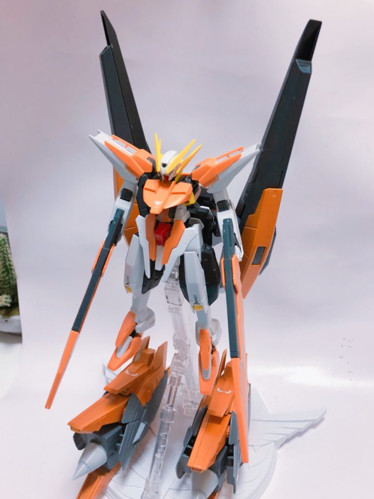 足のユニットは着脱可能で、
ノーマル時のハルートも見せられます。