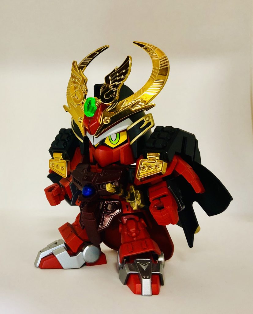 鎧はガンダム野郎に登場した大農丸を意識したカラーリングにしてます。