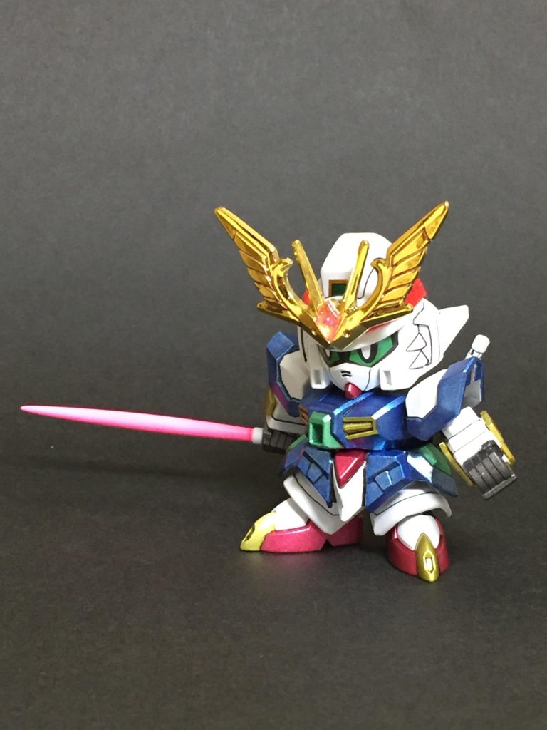 武装は原作通りビームサーベルのみ。
しかし勇斗のプラリーガーハートが高まると…