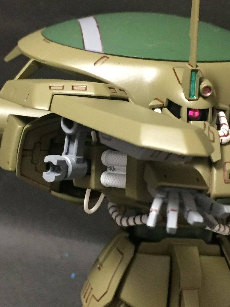 ガルバルディβのシールドを装備し,防御力の向上.追加のグレネードも相まって一撃離脱戦法に拍車がかかります…(´-`).。oO(想像が捗る)