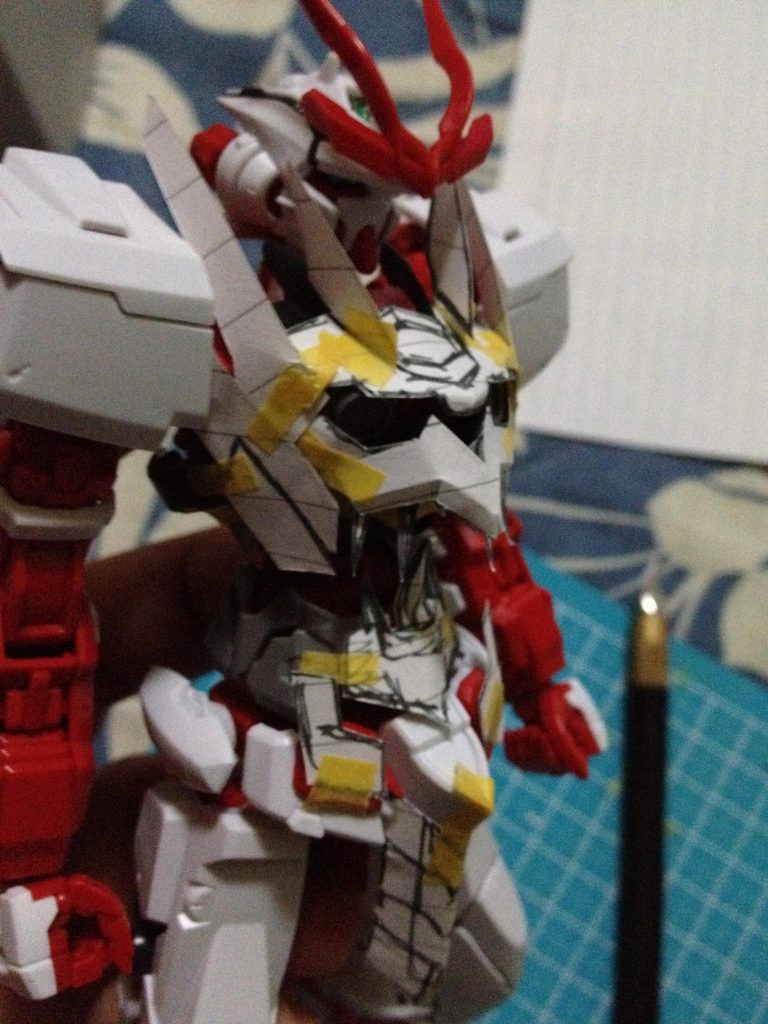 始まりは、この神(紙)装甲からでした。